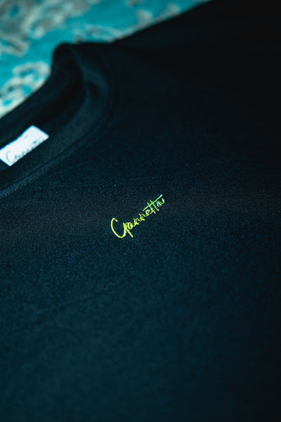 Garretta Salted Lime Black T-shirt