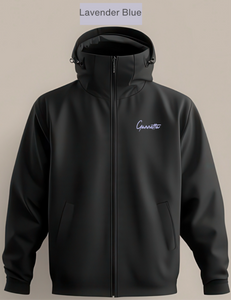 Lavender Blue Black Jacket