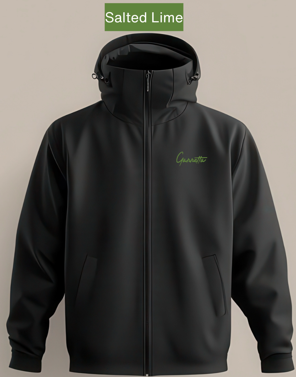 Salted Lime Black Jacket