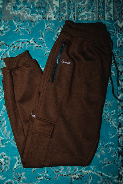 Garretta Hot Chocolate Cargo Joggers